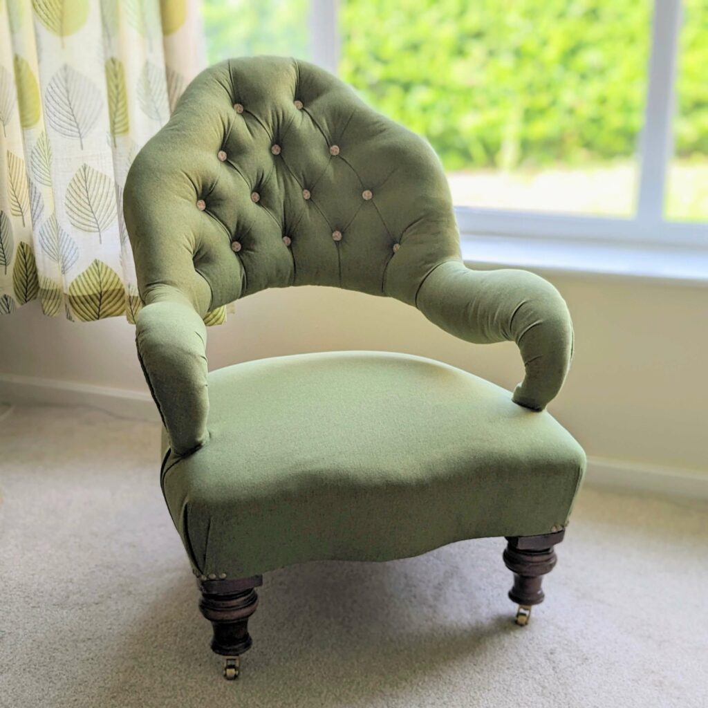 Bouncy Victorian nursing chair
